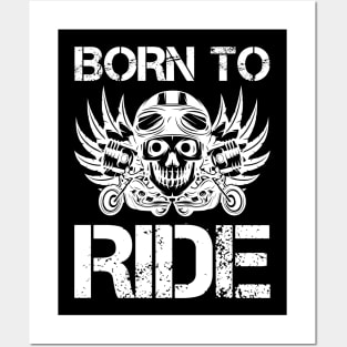 Born to Ride Posters and Art